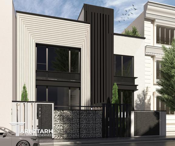 طراحی نما پردیس رودهن