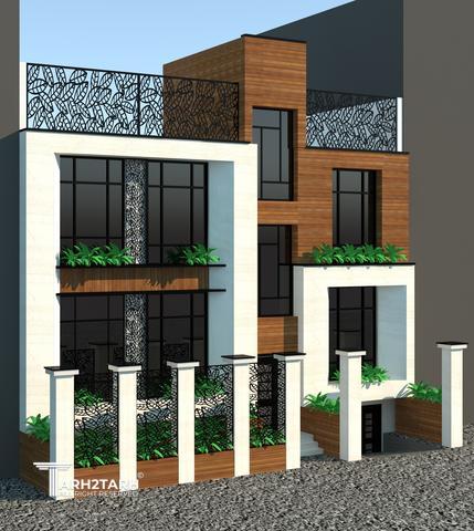 طراحی نما پردیس رودهن