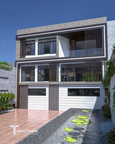 طراحی نما پردیس رودهن