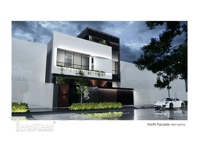 طراحی نما پردیس رودهن