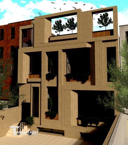 طراحی نما پردیس رودهن