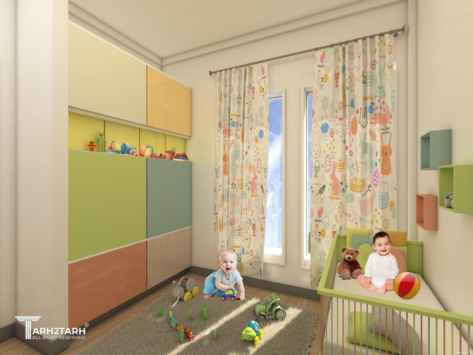 نفر سوم مسابقه اتاق کودک (فرمانیه)