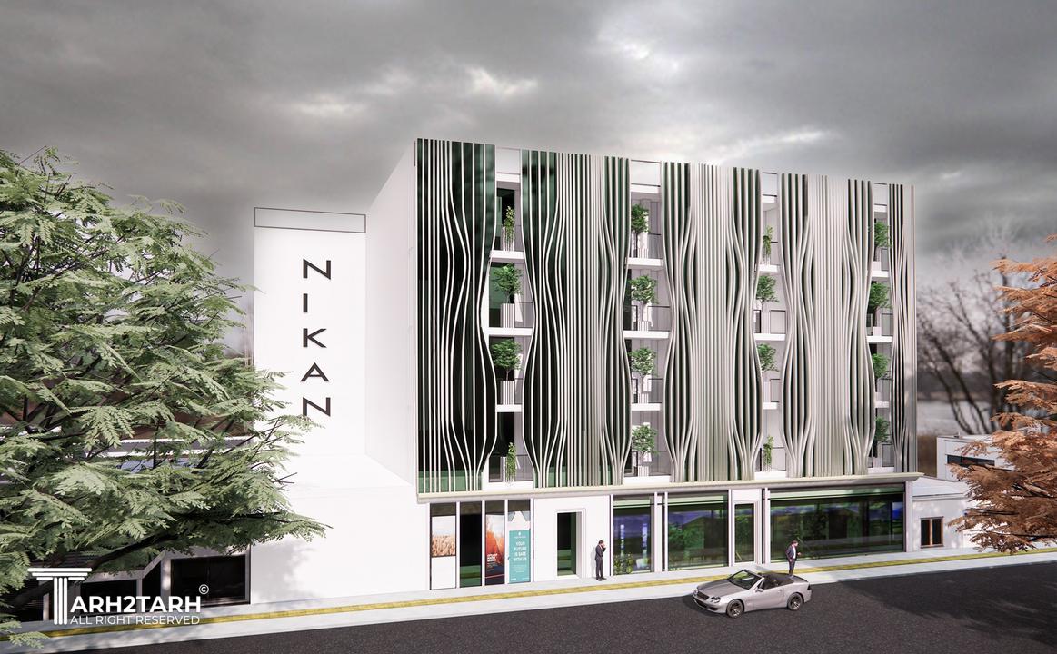 مسابقه طراحی نما پروژه نیکان