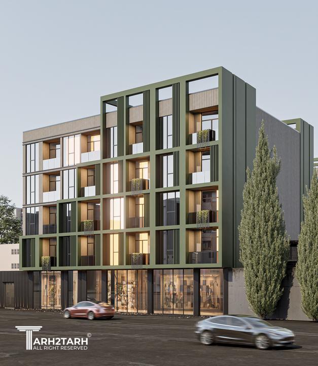 مسابقه طراحی نما پروژه نیکان