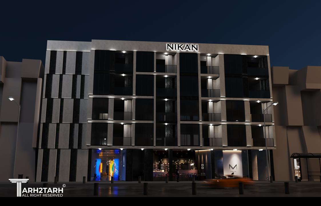 مسابقه طراحی نما پروژه نیکان