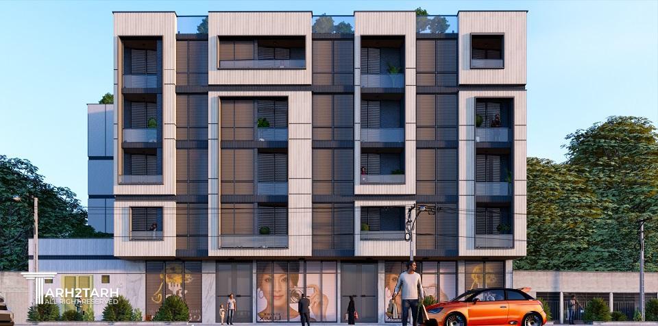 مسابقه طراحی نما پروژه نیکان