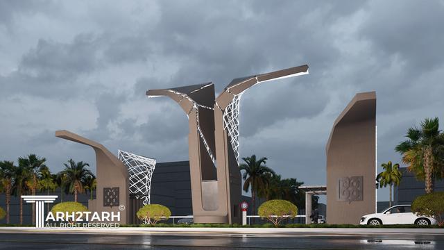 طراحی سردرب پارک علم و فناوری سلامت دانشگاه علوم پزشکی تهران