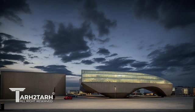 طراحی سردرب پارک علم و فناوری سلامت دانشگاه علوم پزشکی تهران