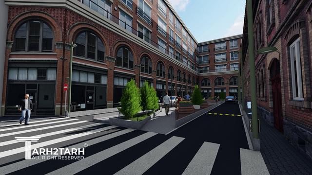 طراحی کوچه بازار مبل خلیج‌فارس