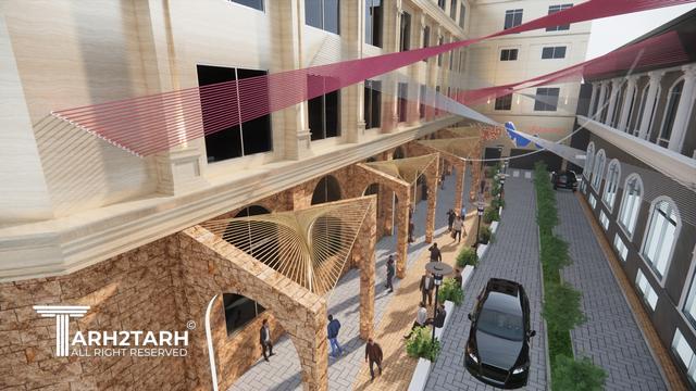 طراحی کوچه بازار مبل خلیج‌فارس