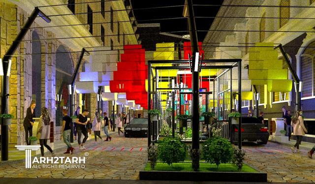طراحی کوچه بازار مبل خلیج‌فارس