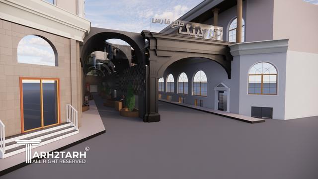 طراحی کوچه بازار مبل خلیج‌فارس