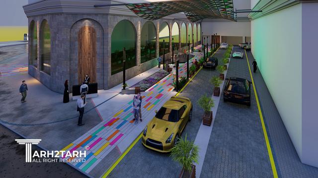 طراحی کوچه بازار مبل خلیج‌فارس