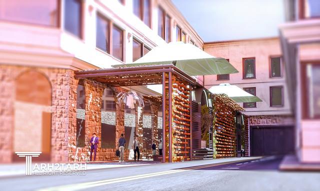 طراحی کوچه بازار مبل خلیج‌فارس