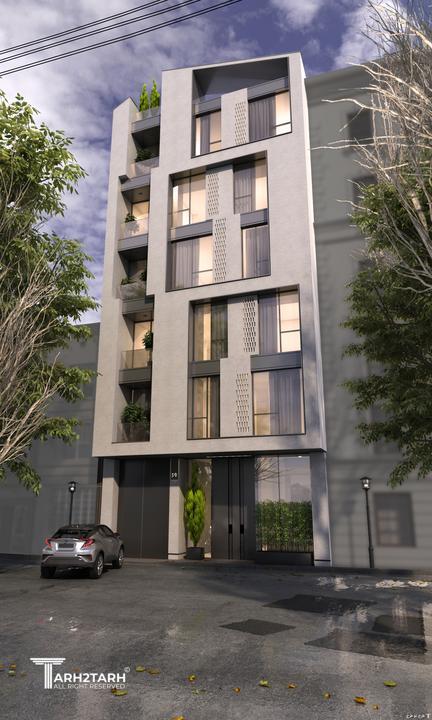 نفر دوم مسابقه طراحی نما الهیه