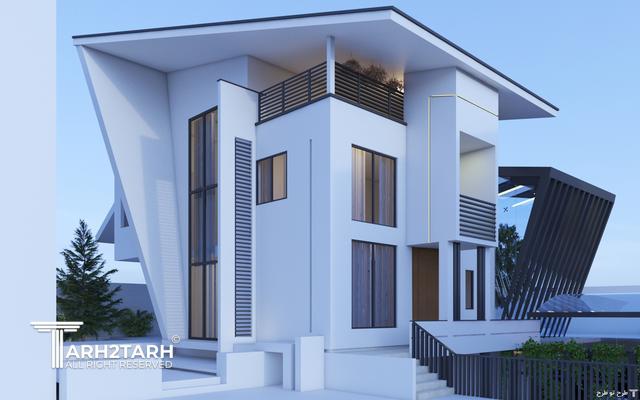 طراحی حجم و نمای ویلای کوهسار