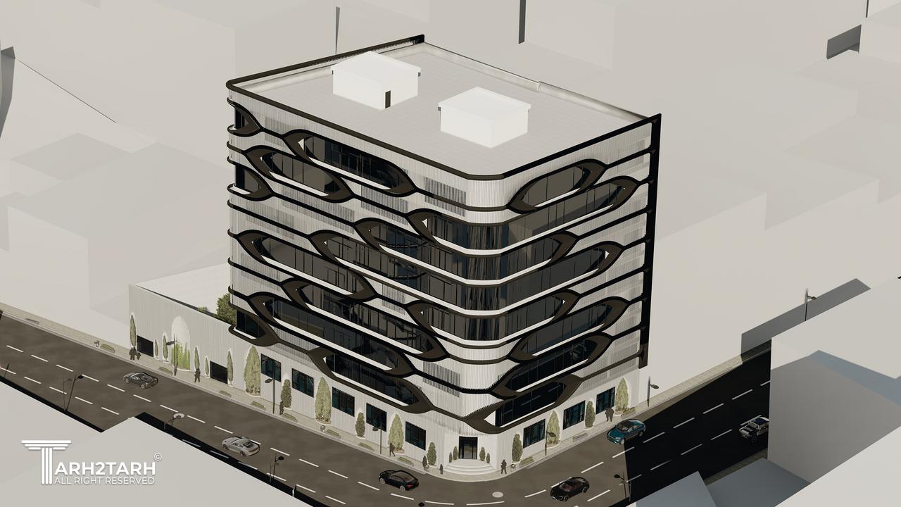 مسابقه طراحی نما ساختمان اداری شمیران