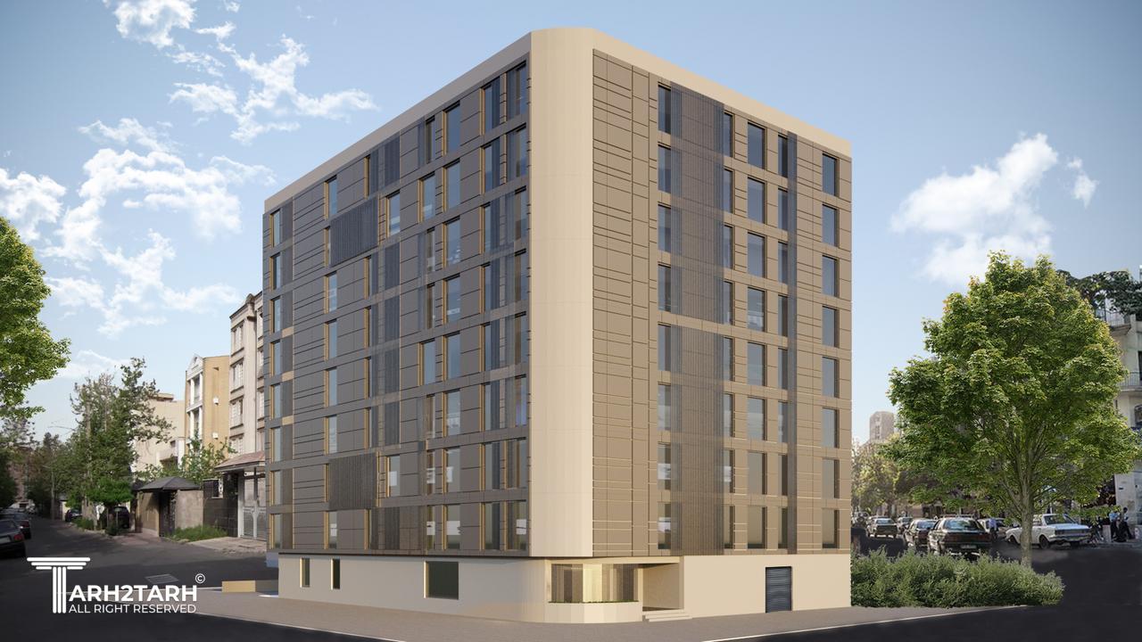 مسابقه طراحی نما ساختمان اداری شمیران