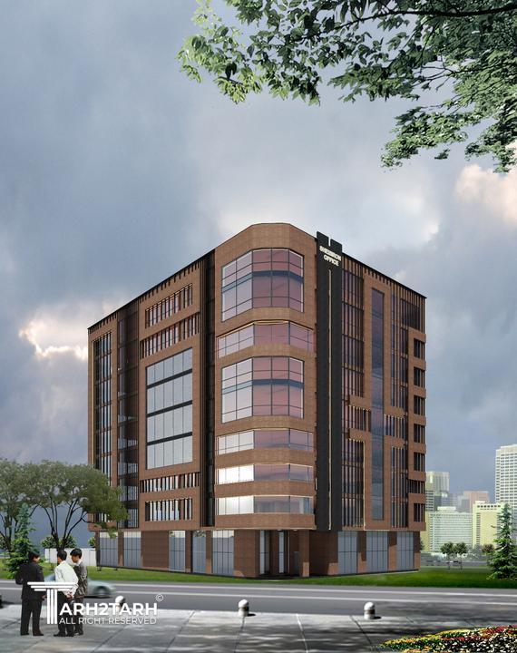 مسابقه طراحی نما ساختمان اداری شمیران