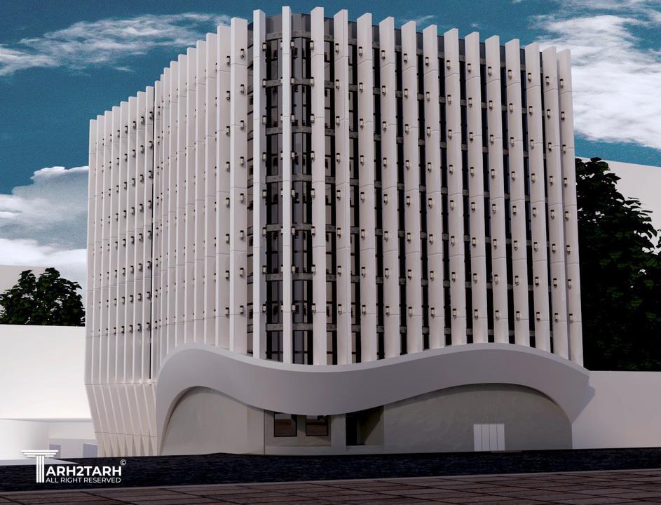 مسابقه طراحی نما ساختمان اداری شمیران