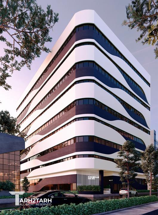 مسابقه طراحی نما ساختمان اداری شمیران
