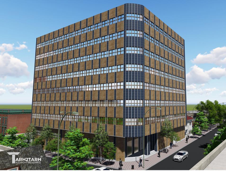 مسابقه طراحی نما ساختمان اداری شمیران