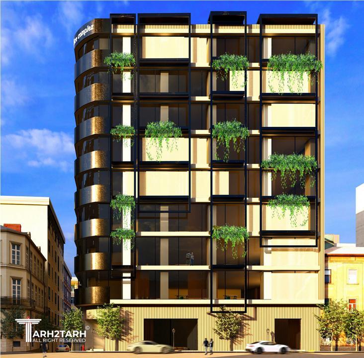 مسابقه طراحی نما ساختمان اداری شمیران