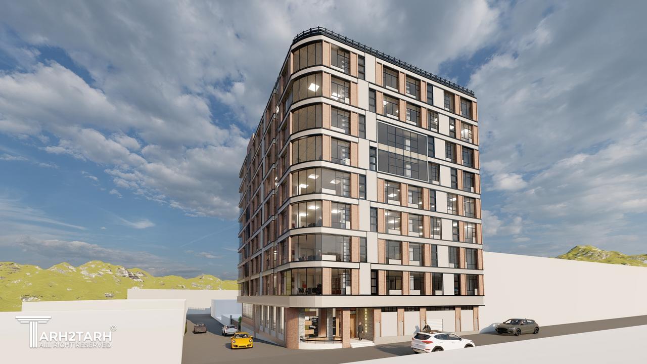 مسابقه طراحی نما ساختمان اداری شمیران