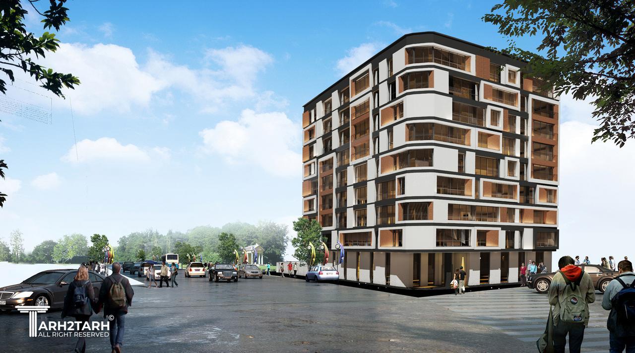 مسابقه طراحی نما ساختمان اداری شمیران