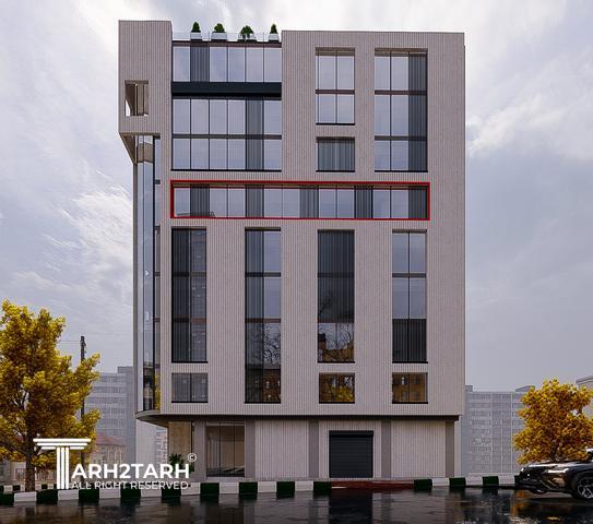 طراحی نما ساختمان اداری شمیران