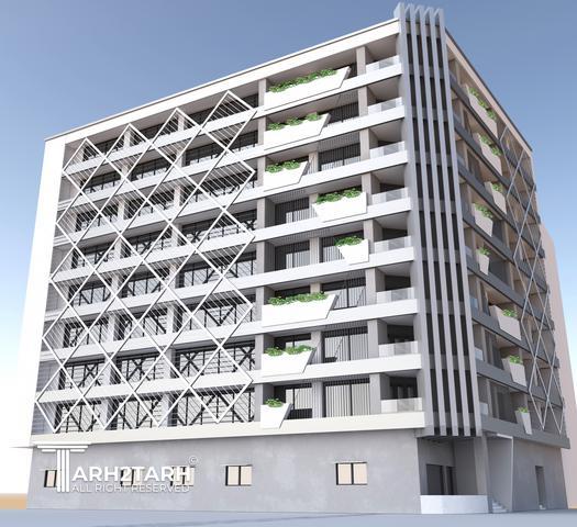 طراحی نما ساختمان اداری شمیران