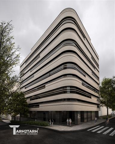 طراحی نما ساختمان اداری شمیران