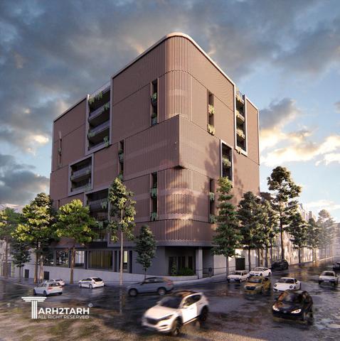 طراحی نما ساختمان اداری شمیران