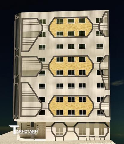 طراحی نما ساختمان اداری شمیران