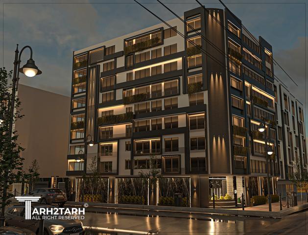 طراحی نما ساختمان اداری شمیران