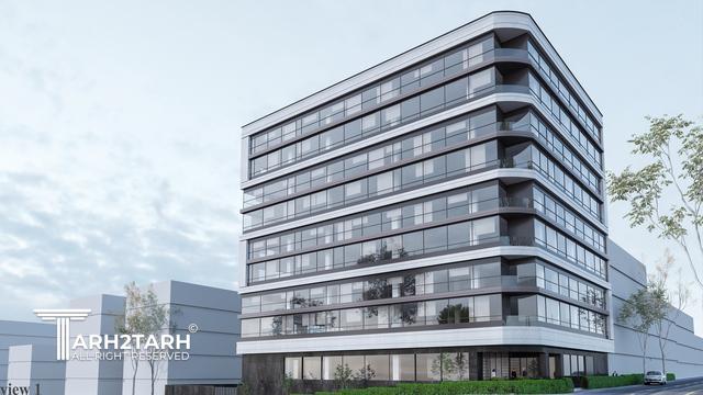 طراحی نما ساختمان اداری شمیران