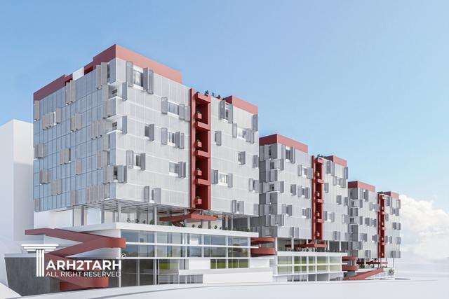 طراحی مجتمع مسکونی رویال