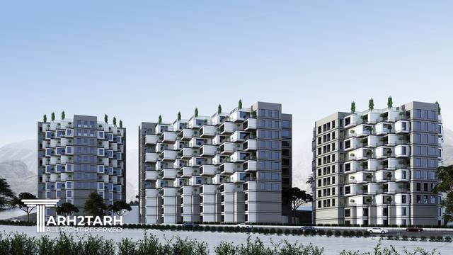 طراحی مجتمع مسکونی رویال