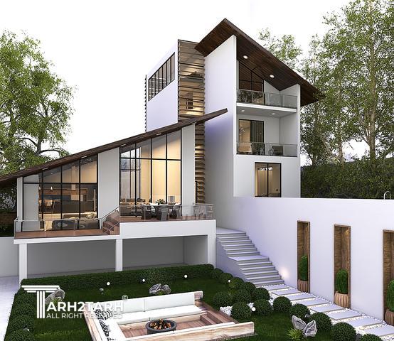 پروژه طراحی شهرک ویلایی بام مشا