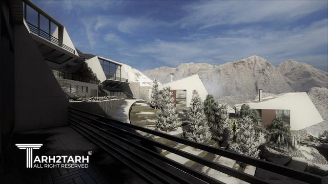 پروژه طراحی شهرک ویلایی بام مشا