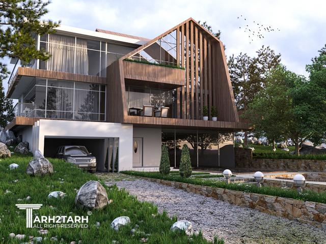 پروژه طراحی شهرک ویلایی بام مشا