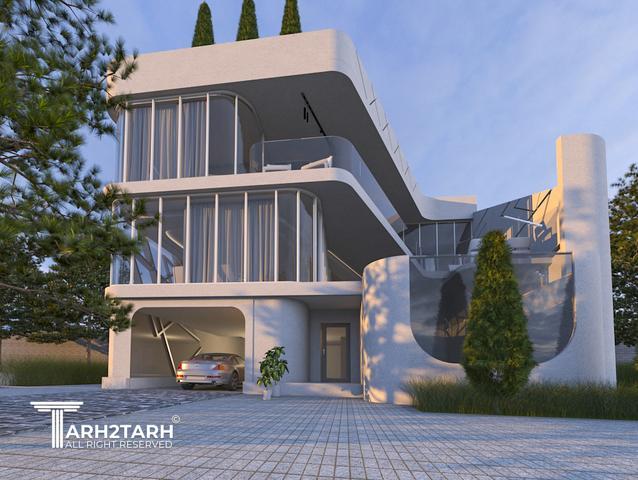 پروژه طراحی شهرک ویلایی بام مشا