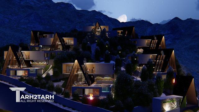 طراحی شهرک ویلایی بام مشا