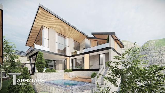 پروژه طراحی شهرک ویلایی بام مشا