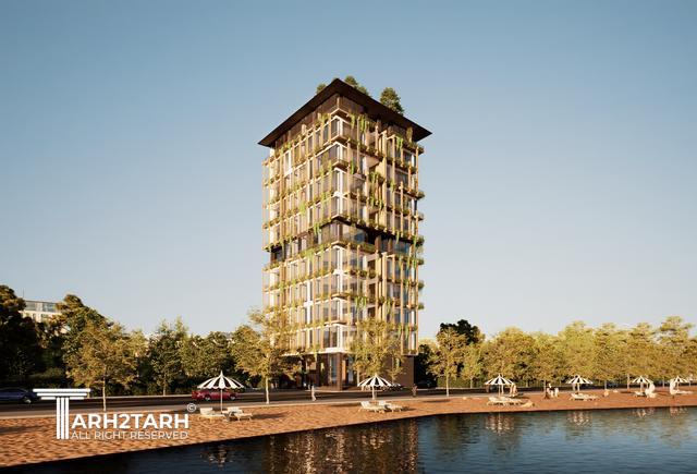 طراحی پلان و نما پروژه حیم رویان