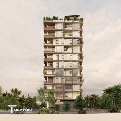 طراحی پلان و نما پروژه حیم رویان