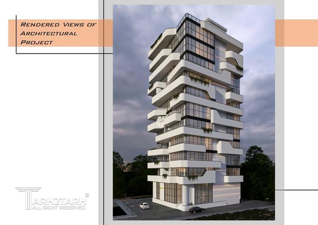 طراحی پلان و نما پروژه حیم رویان