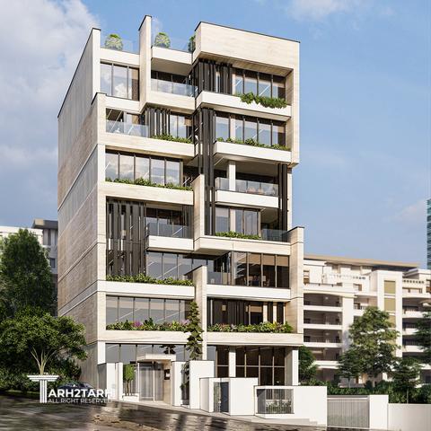 طراحی ساختمان اداری ورزشی  آوان (با امتیاز دو برابر)