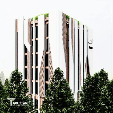 طراحی ساختمان اداری ورزشی  آوان (با امتیاز دو برابر)