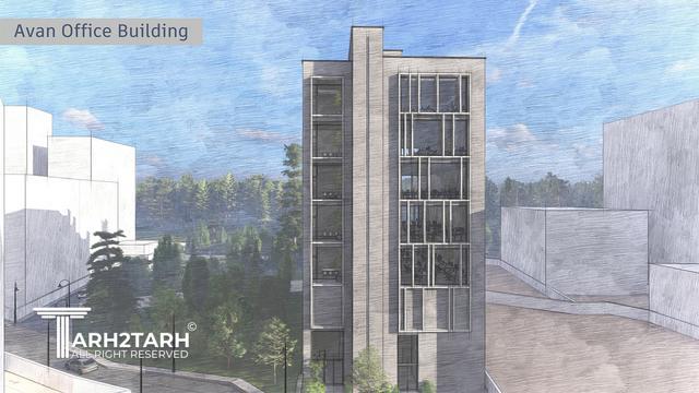 طراحی ساختمان اداری ورزشی  آوان (با امتیاز دو برابر)